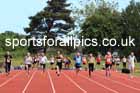 Mens 100 metres, 2024 NE Masters Track and Field Champs., Monkton Stadium, Jarrow.  Photo: David T. Hewitson/Sports for All Pics